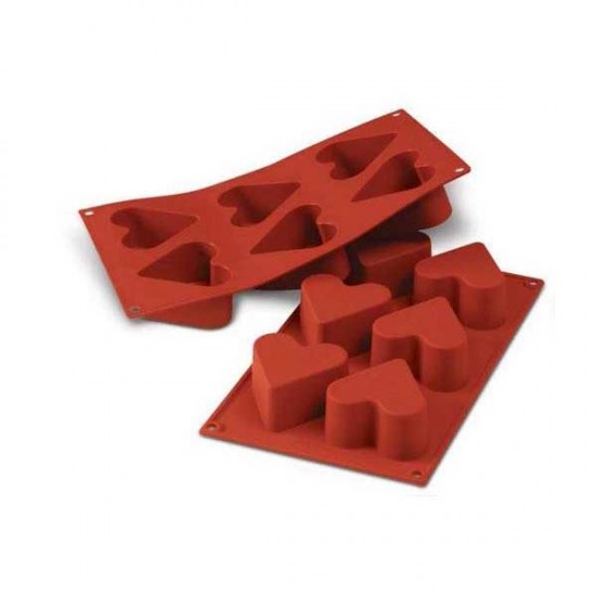 Φόρμα σιλικόνης heart sf036