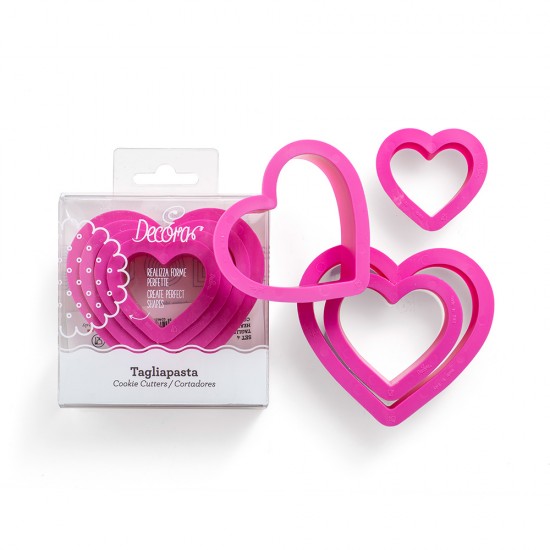 Κουπάτ καρδιά σετ 4 τεμ.