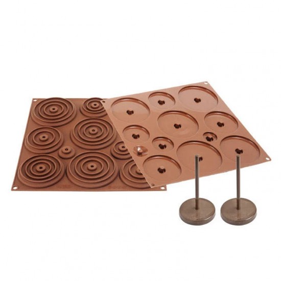 Φόρμα σιλικόνης 3D egg choc