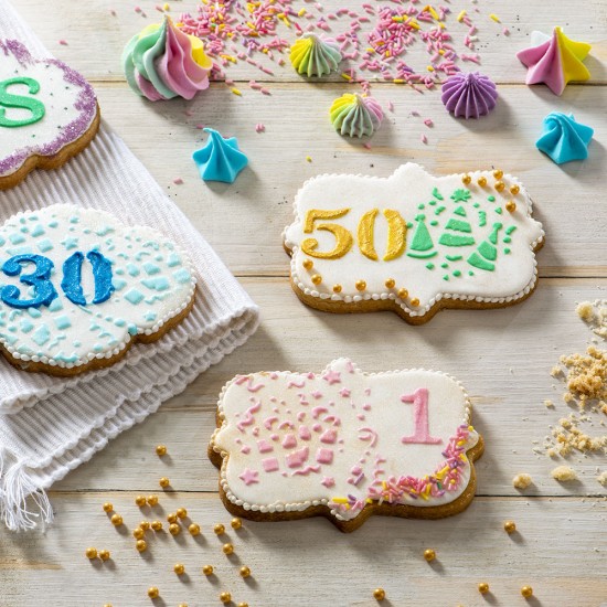 Στένσιλ "Αριθμοί" 10x25εκ.