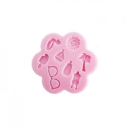 Καλούπι σιλικόνης θαλασσινά 8 σχέδια 