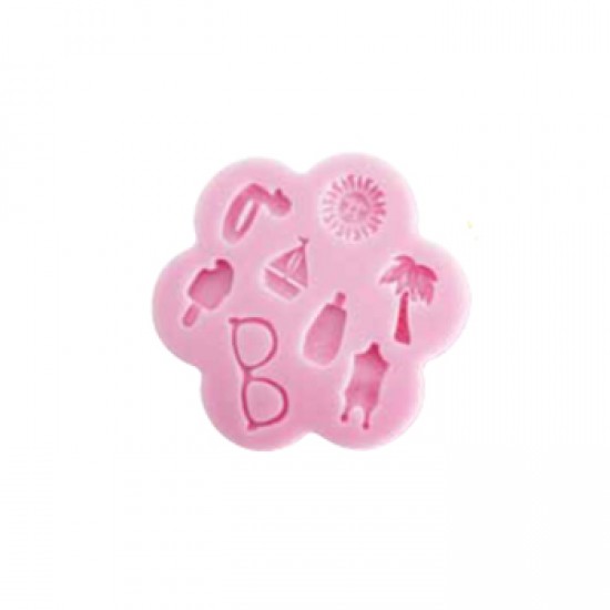 Καλούπι σιλικόνης θαλασσινά 8 σχέδια 