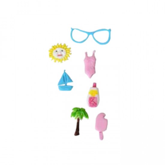 Καλούπι σιλικόνης θαλασσινά 8 σχέδια 