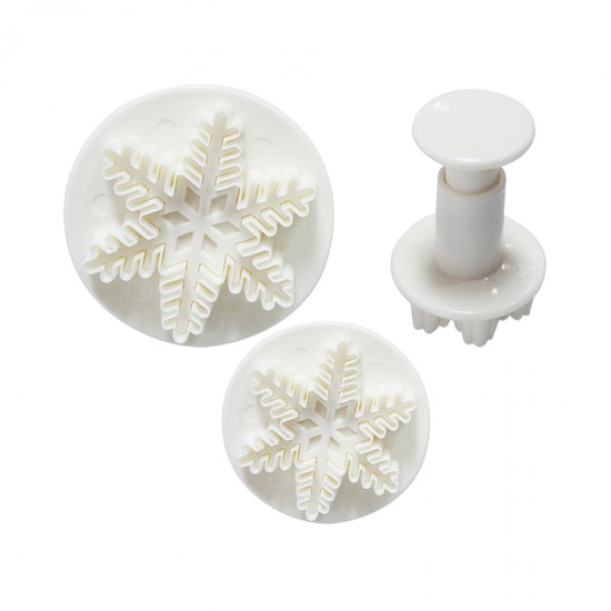 Σφραγίδες νιφάδες σετ 3 τεμ.