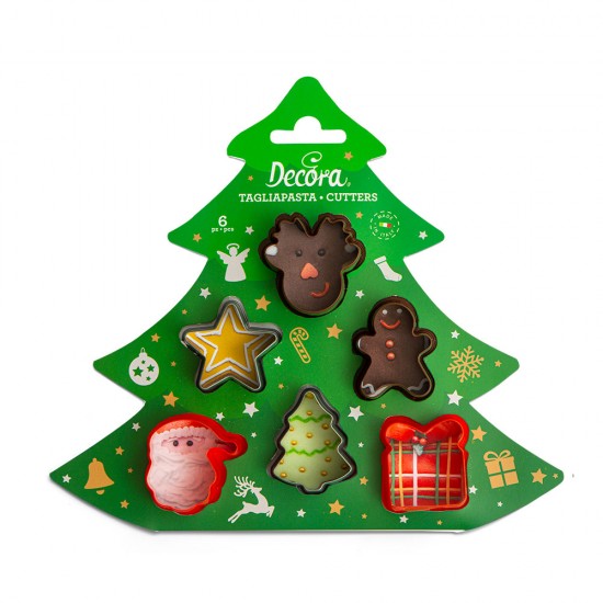 Κουπάτ χριστουγεννιάτικα μίνι σετ 6 τεμ.