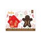Κουπάτ σπιτάκι & gingerbread man σετ 2 τεμ.