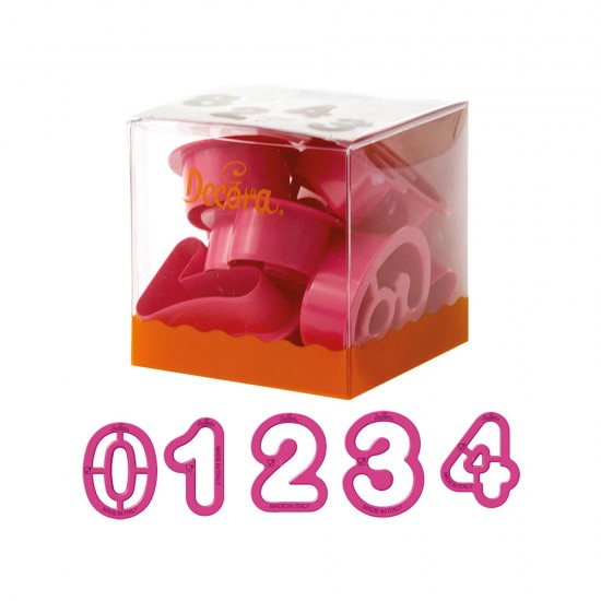 Κουπάτ αριθμοί σετ 9 τεμ.-5,2x2,2εκ.