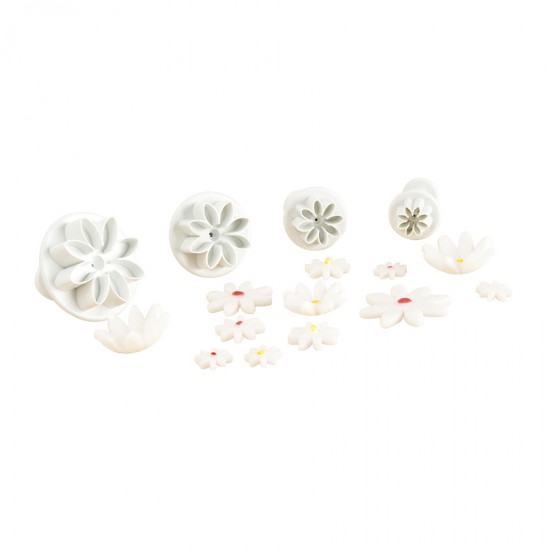 Σφραγίδες μαργαρίτες σετ 4 τεμ.