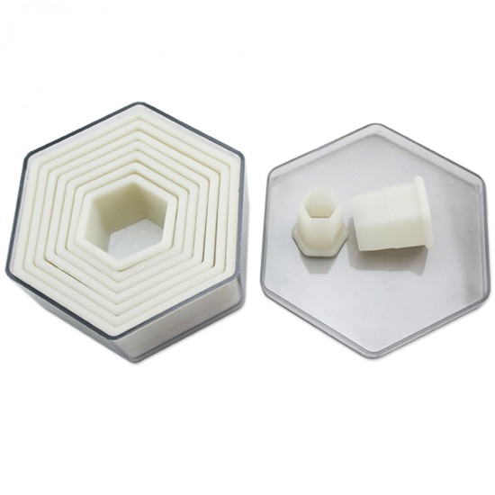 Κουπάτ εξάγωνα σετ 9 τεμ.