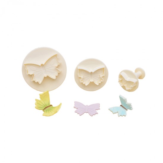 Σφραγίδες πεταλούδες σετ 3 τεμ.