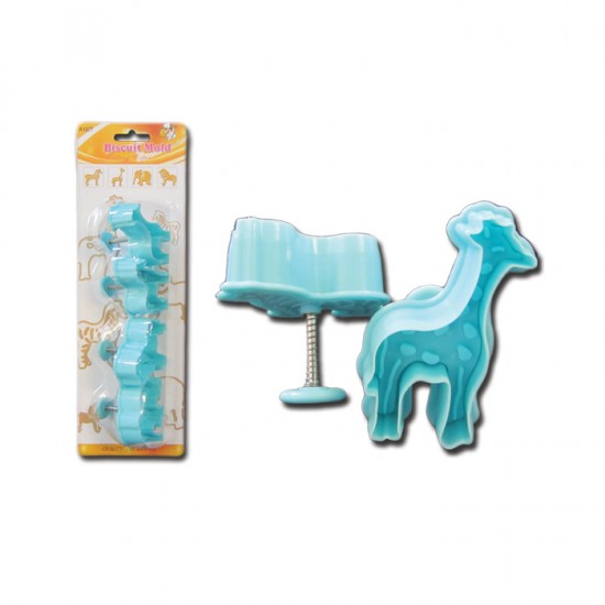 Σφραγίδες ζώα ζούγκλας σετ 4 τεμ.