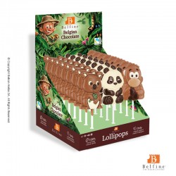 Σοκολατένια γλειφιτζούρια Ζώα της ζούγκλας 
