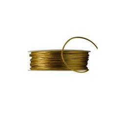 Κορδόνι μεταλλικό χρυσό 1mm 50μ.