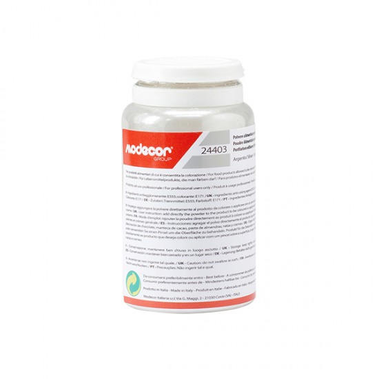 Χρώμα ασημί σε σκόνη 25gr